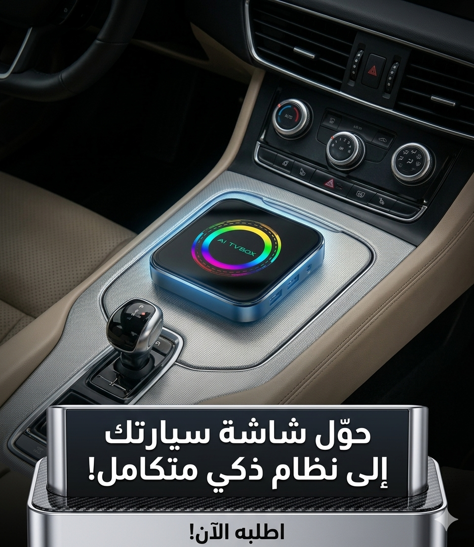 محول شاشة السيارة الذكي (Android AI Box)"