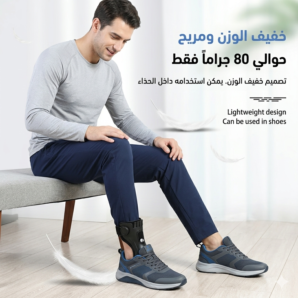 مشد الكاحل المطور والمريح.  650 الف . 🏥